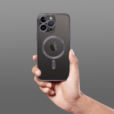 Futerał do iPhone 14 PRO MAX Electro Mag Cover zgodny z MagSafe czarny