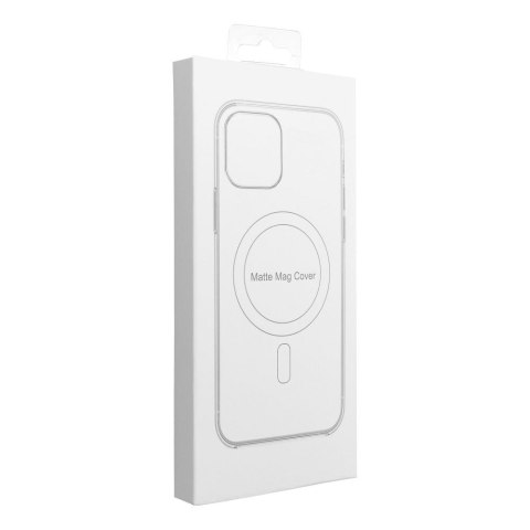 Futerał do iPhone 14 PRO MAX Full Matte Mag Cover zgodny z MagSafe czarny