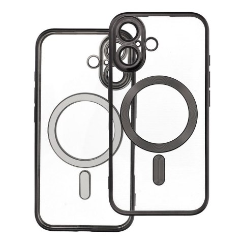 Futerał do iPhone 16 Electro Mag Cover zgodny z MagSafe czarny