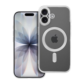 Futerał do iPhone 17 Electro Mag Cover zgodny z MagSafe srebrny