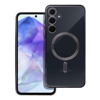 Futerał do Samsung A55 Electro Mag Cover zgodny z MagSafe czarny
