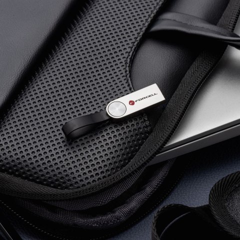 Pendrive 64GB USB 3.2 Gen 1 (USB A) Forcell F-Data Metal srebrny