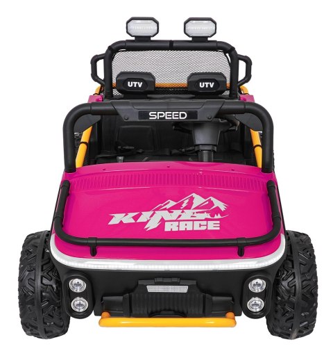 Pojazd Buggy UTV SPEED 4x4 Różowy