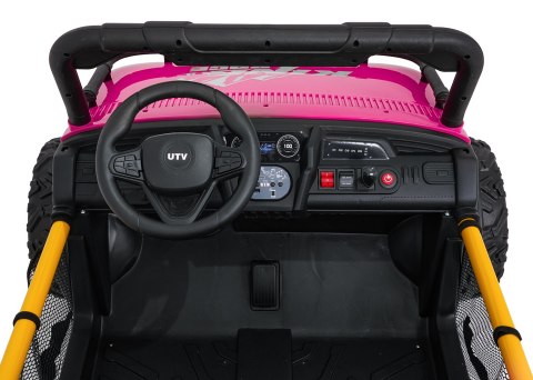 Pojazd Buggy UTV SPEED 4x4 Różowy