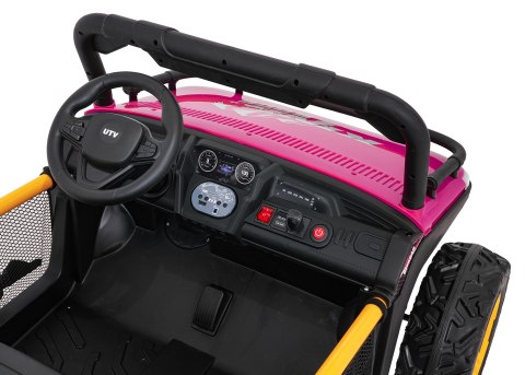 Pojazd Buggy UTV SPEED 4x4 Różowy