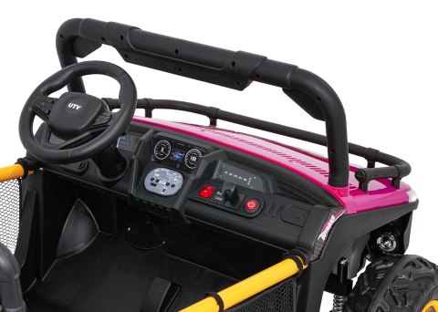 Pojazd Buggy UTV SPEED 4x4 Różowy