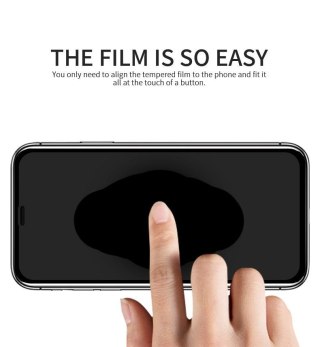 Szkło hartowane X-ONE Full Cover Extra Strong Matowe - do SAMSUNG S26 ULTRA (full glue) czarny (działający czytnik)