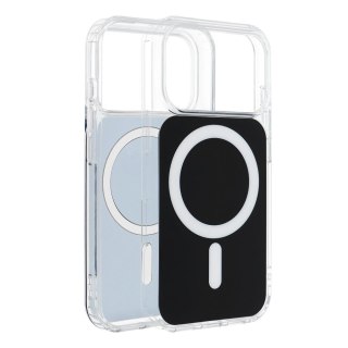 Futerał do iPhone 16e (SE4 2025) / 17e Clear Fusion Mag Cover zgodny z MagSafe czarny