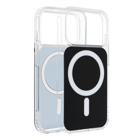 Futerał do iPhone 16e (SE4 2025) / 17e Clear Fusion Mag Cover zgodny z MagSafe czarny