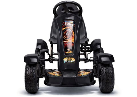 Gokart Na Pedały F618 Czarny