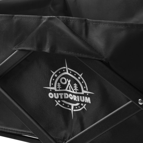 Wózek transportowy plażowy składany KORAL czarny