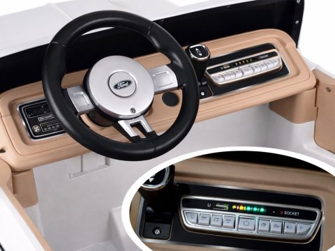 Auto na akumulator Dwu Osobowy Klasyczny Ford Bronco Autko Pickup PA0338