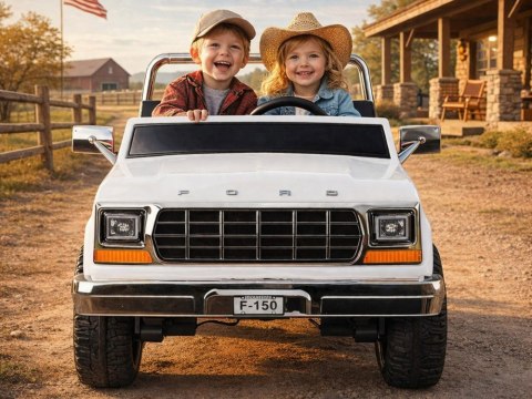 Auto na akumulator Dwu Osobowy Klasyczny Ford Bronco Autko Pickup PA0338