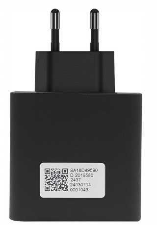 MOTOROLA oryginalna ładowarka sieciowa Typ C 125W MC-1259 czarna bulk