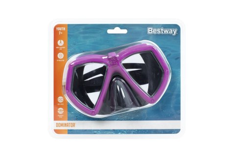 Maska Okulary Do Pływania Różowe Bestway 22040