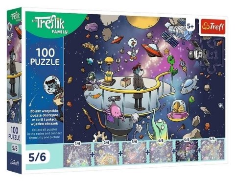 Puzzle 100 Bert w kosmosie