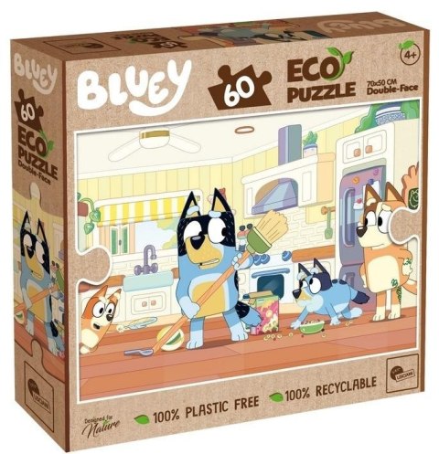 Puzzle 60 Bluey Eko dwustronne