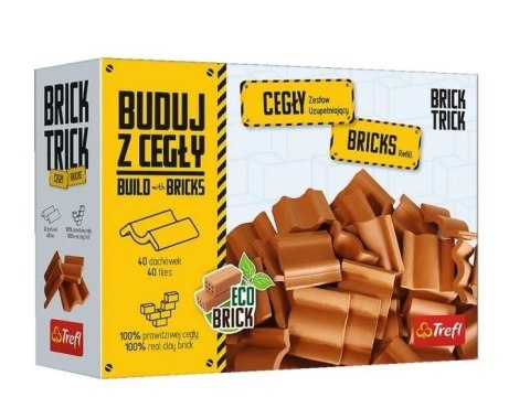 Brick Trick - Cegły dachówki 40szt TREFL