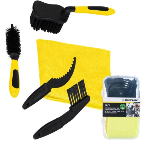 ZESTAW DO CZYSZCZENIA ROWERU 5 ELEMENTY DUNLOP