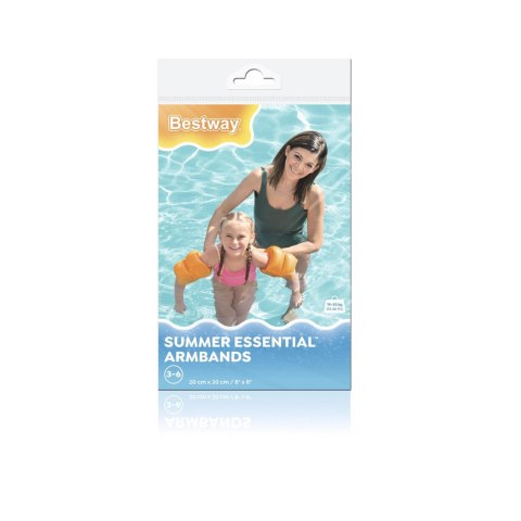 Dmuchane Rękawki Pomarańczowe 20cm Bestway 32005
