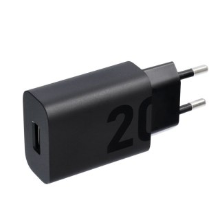 MOTOROLA oryginalna ładowarka sieciowa USB A C 20W MC202L czarna bulk