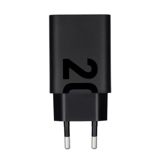 MOTOROLA oryginalna ładowarka sieciowa USB A C 20W MC202L czarna bulk