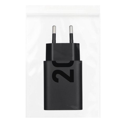 MOTOROLA oryginalna ładowarka sieciowa USB A C 20W MC202L czarna bulk