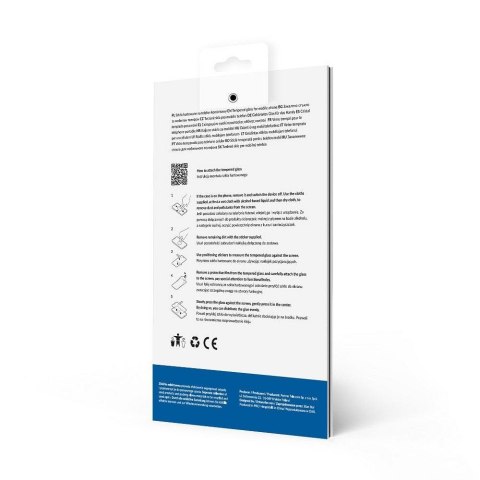 Szkło hartowane do Xiaomi Redmi Note 15 4G / Note 15 5G Blue Star 5D czarne