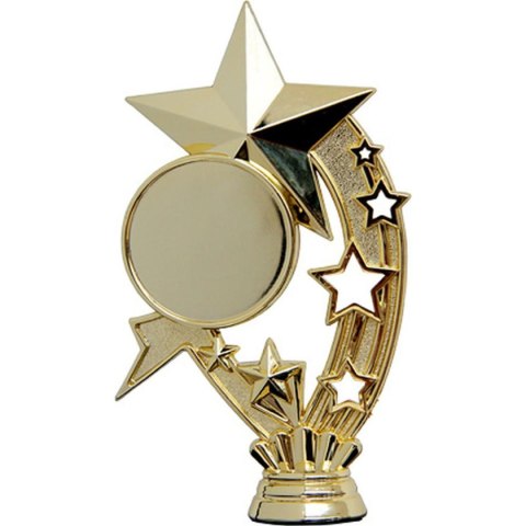 Figurka plastikowa - gwiazda z miejscem na emblemat 50mm F235/G