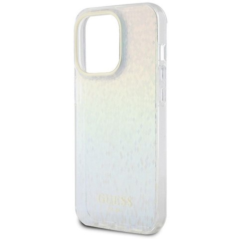 GUESS futerał do IPHONE 14 Pro GUHCP14LHDECMI (IML Faceted Mirror / disco iridescent) wielokolorowy
