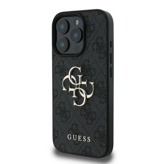 GUESS futerał do IPHONE 16 Pro GUHCP16L4GMGGR (4G PU Big Logo) czarny
