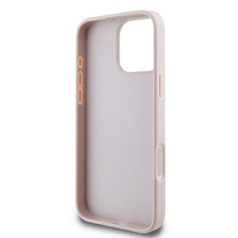 GUESS futerał do IPHONE 16 Pro GUHCP16L4GMGPI (4G PU Big Logo) różowy
