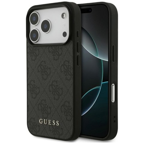 GUESS futerał do IPHONE 17 Pro GUHCP17LG4GFGR (PU 4G Classic) czarny