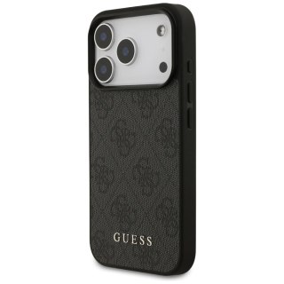 GUESS futerał do IPHONE 17 Pro GUHCP17LG4GFGR (PU 4G Classic) czarny