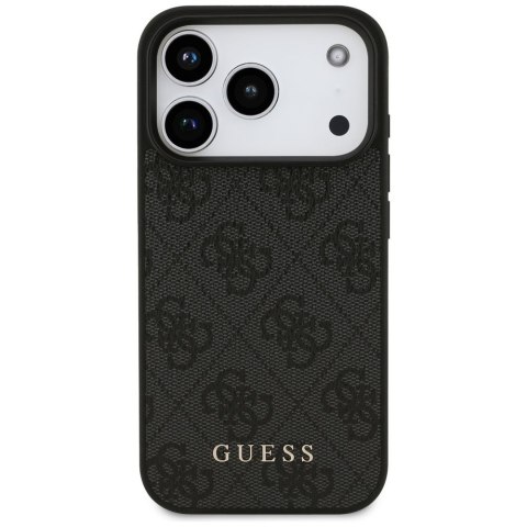 GUESS futerał do IPHONE 17 Pro GUHCP17LG4GFGR (PU 4G Classic) czarny