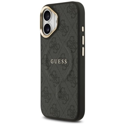 GUESS futerał do IPHONE 17 kompatybilny z MagSafe GUHMP17SP4MSEGCK (PU 4G W/ Classic) czarny