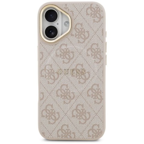 GUESS futerał do IPHONE 17 kompatybilny z MagSafe GUHMP17SP4MSEGCP (PU 4G W/ Classic) różowy