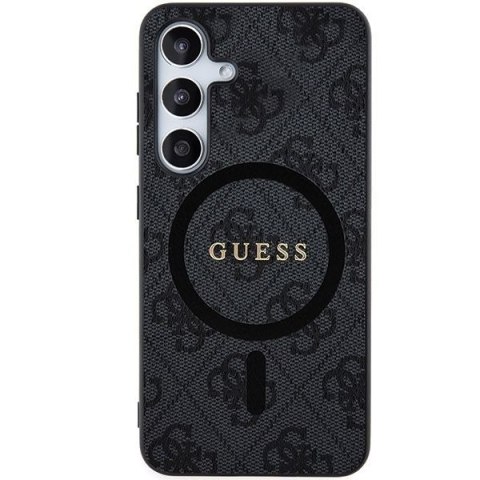 GUESS futerał do SAMSUNG S24 kompatybilny z MagSafe GUHCS24SGF4GGR (4G Ring classic logo) czarny
