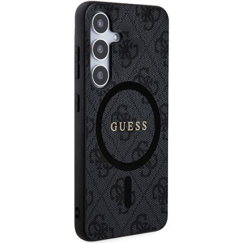 GUESS futerał do SAMSUNG S24 kompatybilny z MagSafe GUHCS24SGF4GGR (4G Ring classic logo) czarny