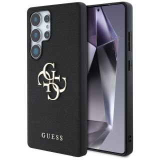 GUESS futerał do SAMSUNG S25 Ultra GUHCS25LPGT4MBK (PU Grained Big 4G and Classic Logo) czarny