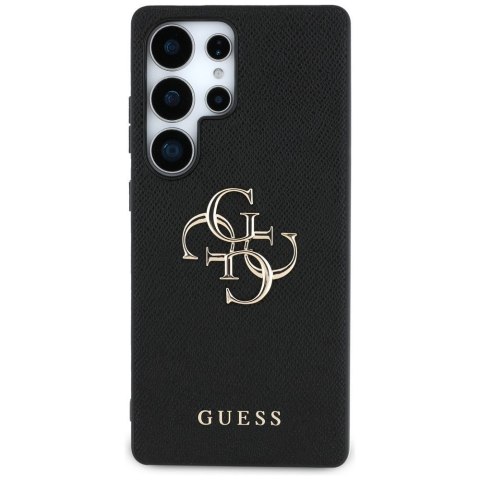GUESS futerał do SAMSUNG S25 Ultra GUHCS25LPGT4MBK (PU Grained Big 4G and Classic Logo) czarny