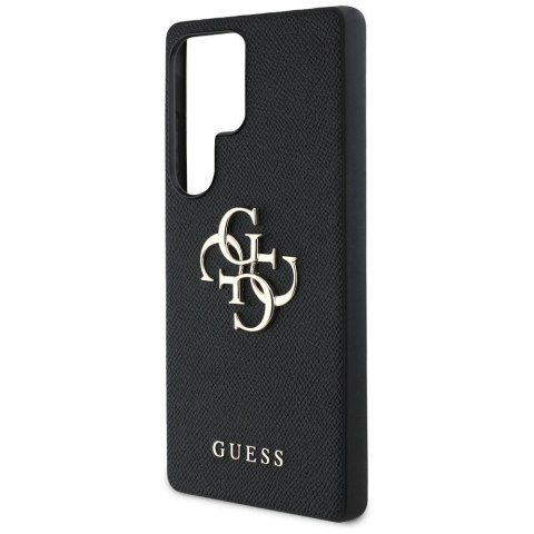 GUESS futerał do SAMSUNG S25 Ultra GUHCS25LPGT4MBK (PU Grained Big 4G and Classic Logo) czarny