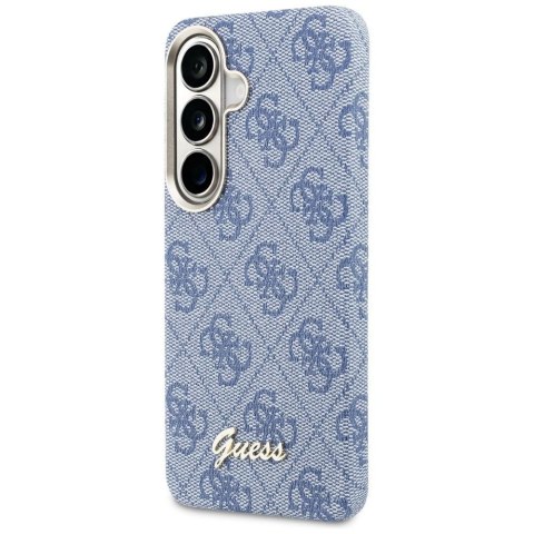 GUESS futerał do SAMSUNG S26 GUHMS26S5P4FWMSB (4G Script MagSafe) niebieski