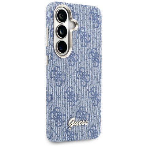 GUESS futerał do SAMSUNG S26 GUHMS26S5P4FWMSB (4G Script MagSafe) niebieski