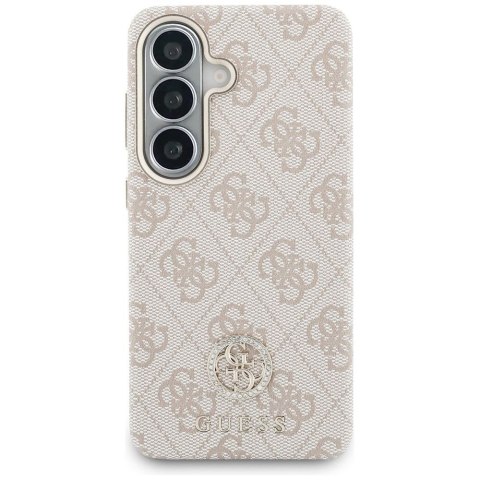 GUESS futerał do SAMSUNG S26 GUHMS26SP4GRMDEP (4G Rhinestone Round Logo MagSafe) różowy