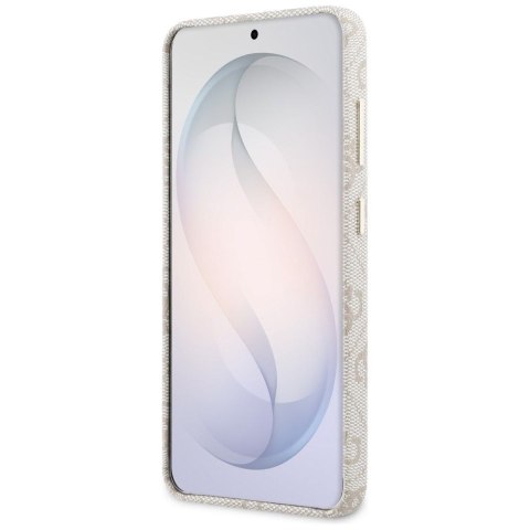 GUESS futerał do SAMSUNG S26 GUHMS26SP4GRMDEP (4G Rhinestone Round Logo MagSafe) różowy