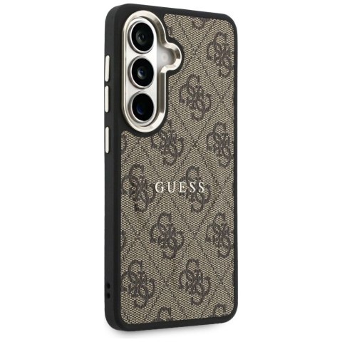 GUESS futerał do SAMSUNG S26 GUHMS26SP4MSEGCW (4G Embossed Ring MagSafe) brązowy