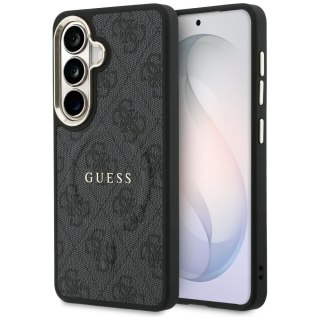 GUESS futerał do SAMSUNG S26 Plus GUHMS26MP4MSEGCK (4G Embossed Ring MagSafe) czarny