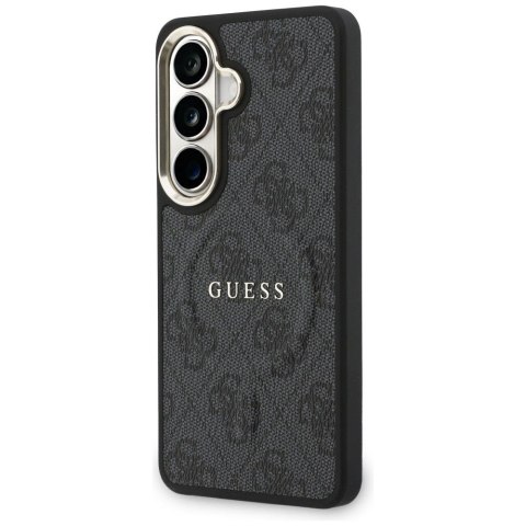 GUESS futerał do SAMSUNG S26 Plus GUHMS26MP4MSEGCK (4G Embossed Ring MagSafe) czarny