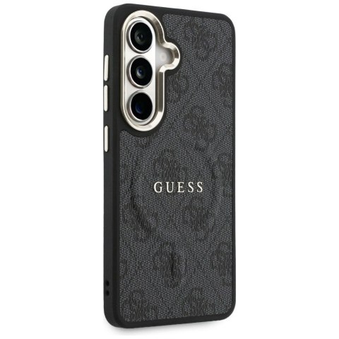 GUESS futerał do SAMSUNG S26 Plus GUHMS26MP4MSEGCK (4G Embossed Ring MagSafe) czarny